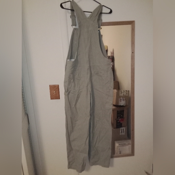 Y2K vintageOversizeD Kaki Overalls Master Sportsman Rugged Outdoor By Prestige. - Picture 2 of 7